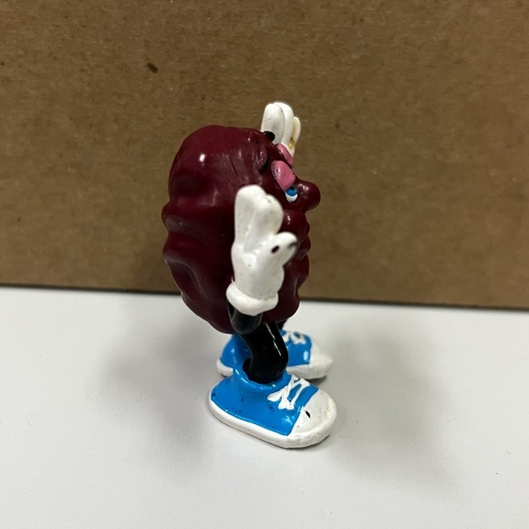 Vintage 1987 Calrab Applause California Raisins Jazz Hands 2" Mini Figure - Picture 2 of 5